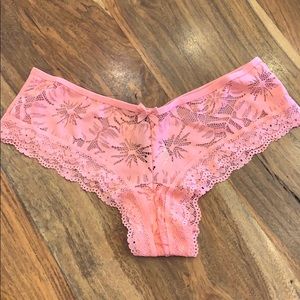 Victoria’s Secret V-string Pink Panty Size Small